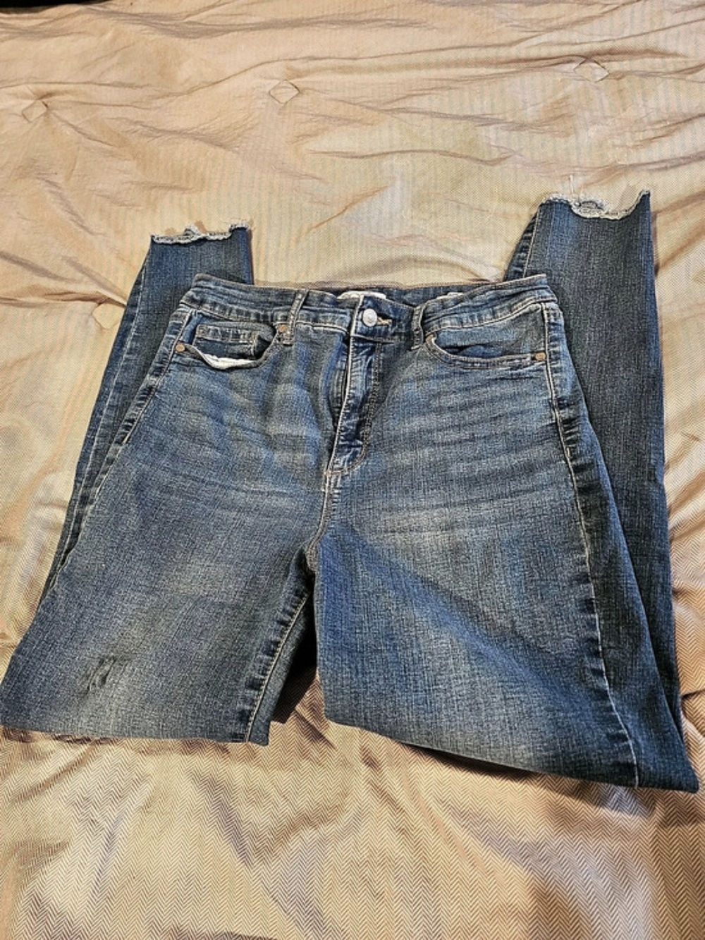 Sofia Jeans by Sofia Vergara Boot Cut Jeans Blue Waist 8